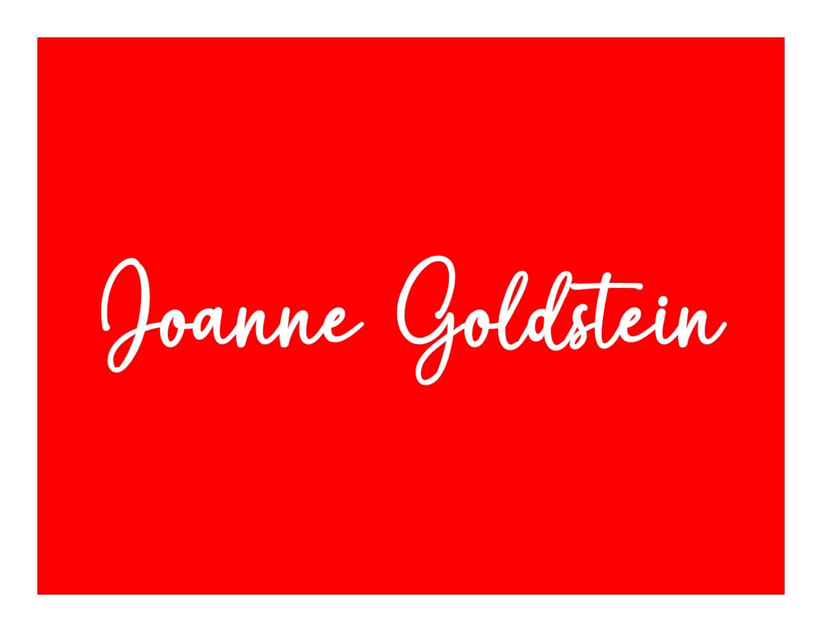 Joanne Goldstien