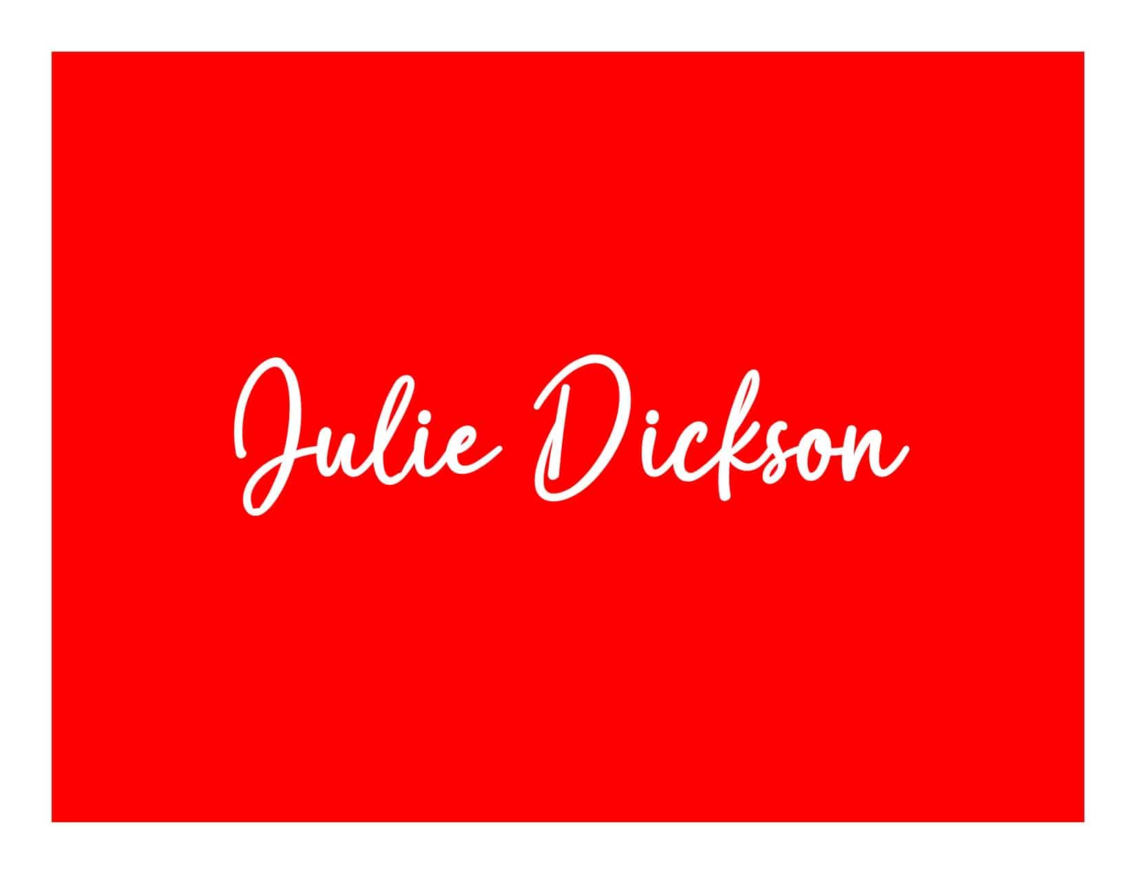 Julie Dickson
