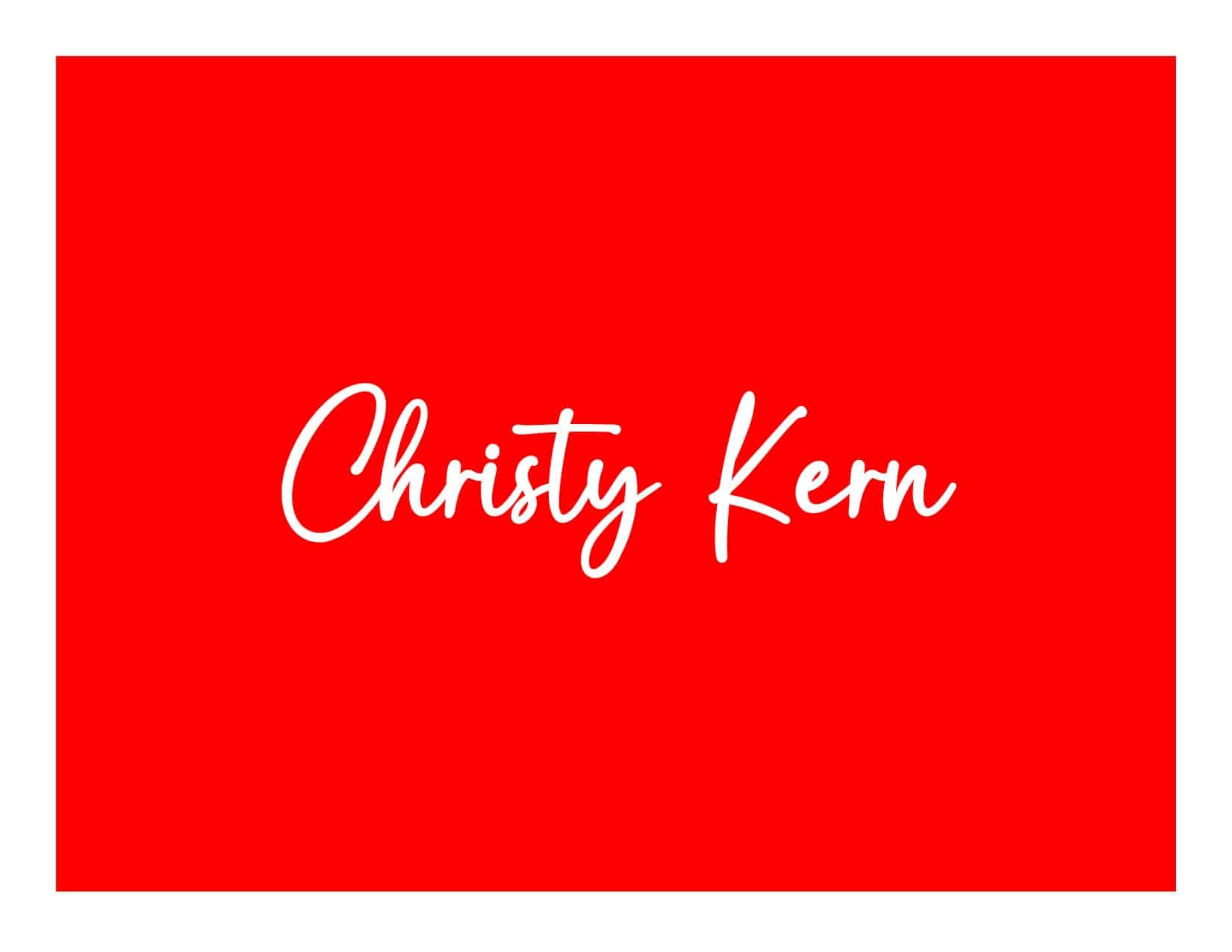 Christy Kern