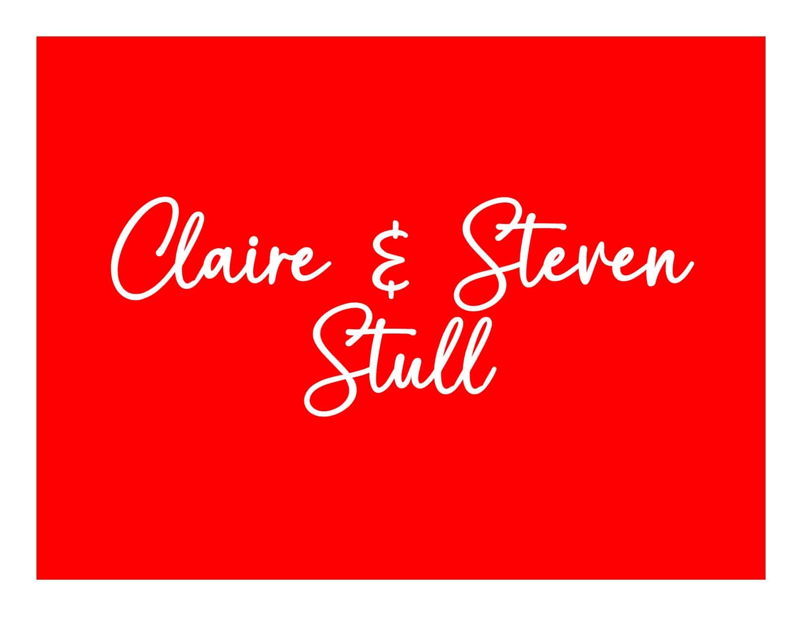 Claire And Steven Stull